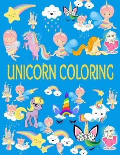 Unicorn Coloring Enjoy Coloring