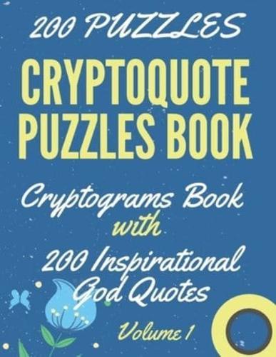 Cryptoquote Puzzles Book