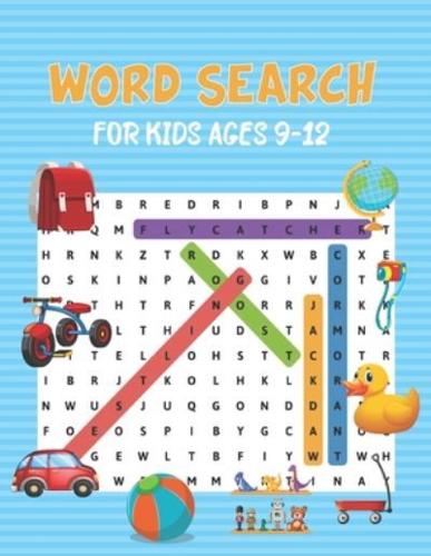 Word Search for Kids Age 9-12