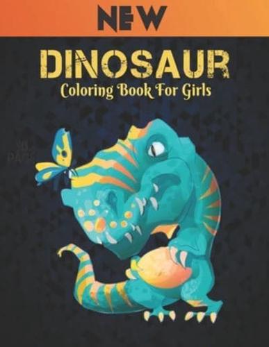 Dinosaur Coloring Book For Girls