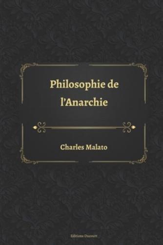 Philosophie de l'Anarchie