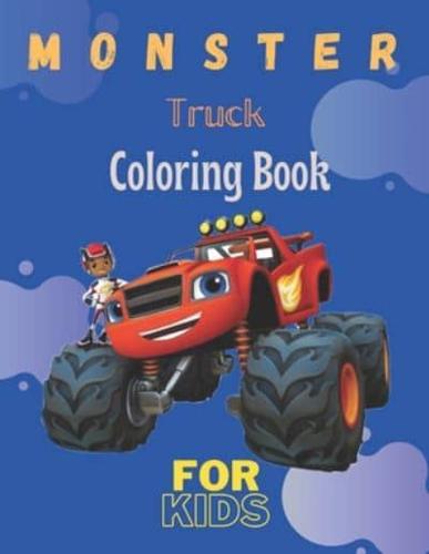 Monster Truck Coloring Book