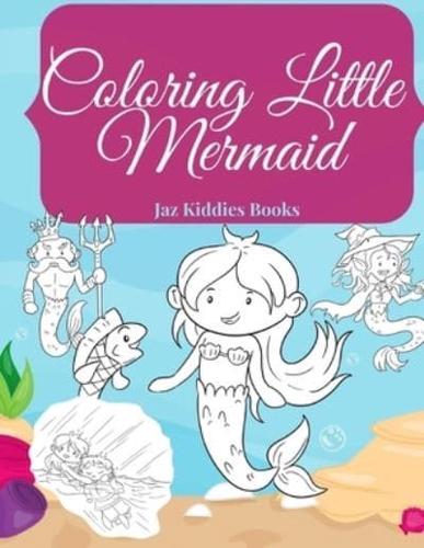 Coloring Little Mermaid