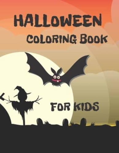 Halloween Coloring Book For Kids