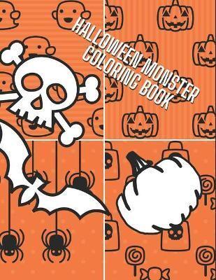 Halloween Monster Coloring Book