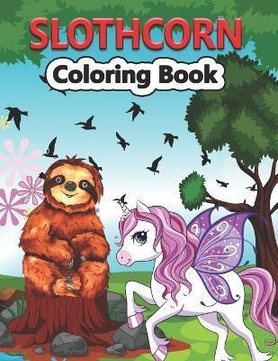 Slothcorn Coloring Book