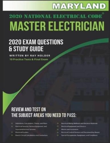 Maryland 2020 Master Electrician Exam Study Guide and Questions