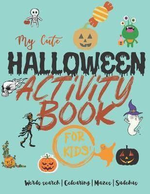 My Cute Halloween Activity Book for Kids
