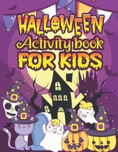 Halloween Activity Book For Kids