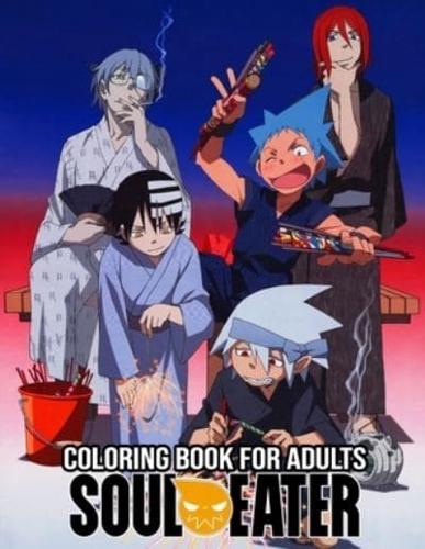 Soul Eater Colouring Book : For adults and for kids More then 50  high-quality Illustrations.Soul Eater Colouring Book, Soul Eater Manga,  Anime Colouring Book  (Paperback) 