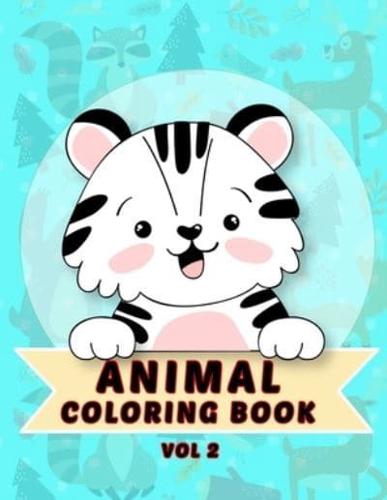 Animal Coloring Book Vol 2