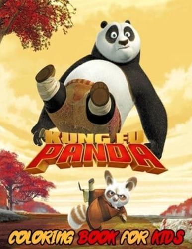 Kung Fu Panda Coloring Book For Kids