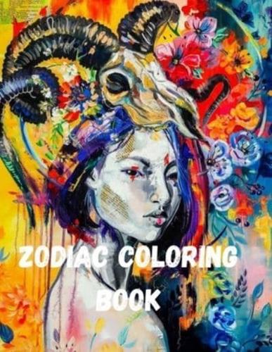 Zodiac Coloring Book