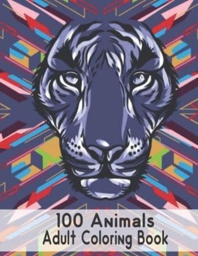 Adult Coloring Book Animals