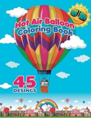 Hot Air Balloon Coloring Book