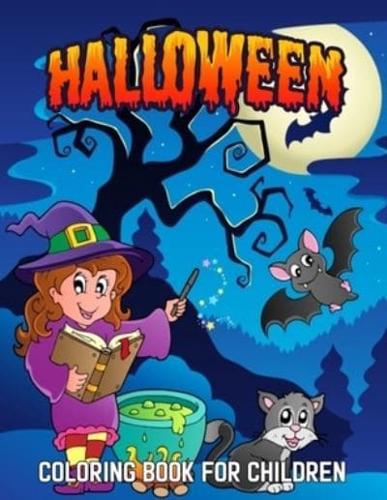 Halloween Coloring Book For Children