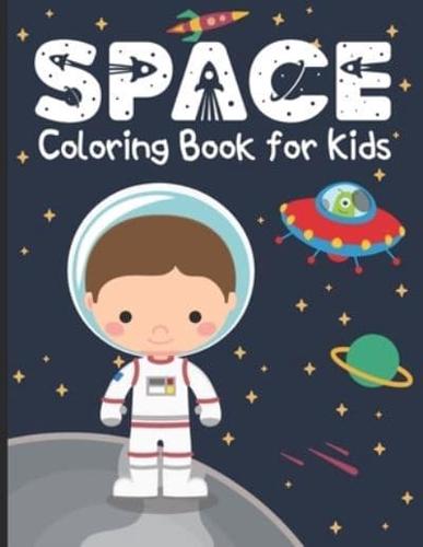 Space Coloring Book for Kids