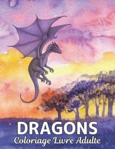 Coloriage Livre Adulte Dragons