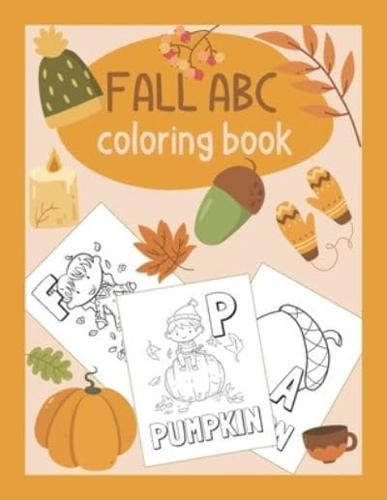 Fall ABC Coloring Book