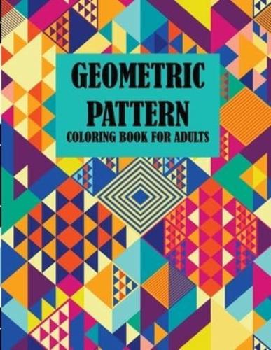Geometric Pattern Coloring Book For Adults