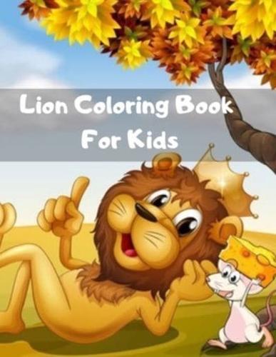 Lion Coloring Book For Kids