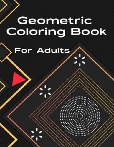 Geometric Coloring Book for Adult