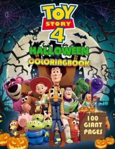 Toy Story 4 Halloween Coloring Book