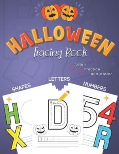 Halloween Tracing Book