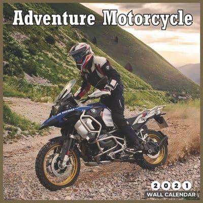 Adventure Motorcycle 2021 Wall Calendar