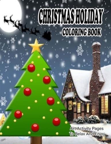 Christmas Holiday Coloring Book