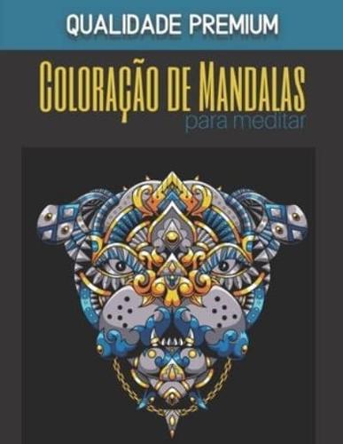 Mandalas De Coloração De Meditação - Qualidade Premium