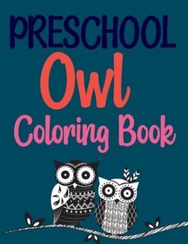 Preschool Owl Coloring Book