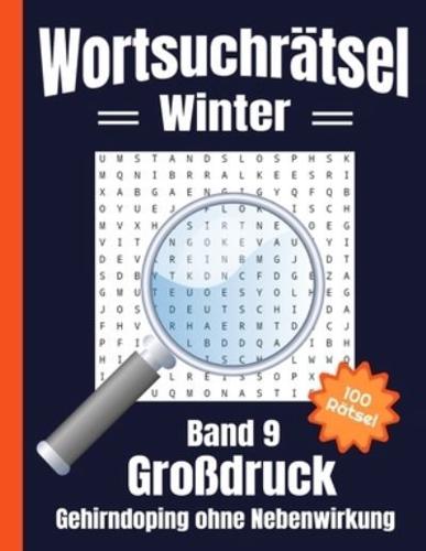 Wortsuchrätsel Großdruck - Winter