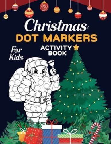 Christmas Dot Markers Activity Book For Kids