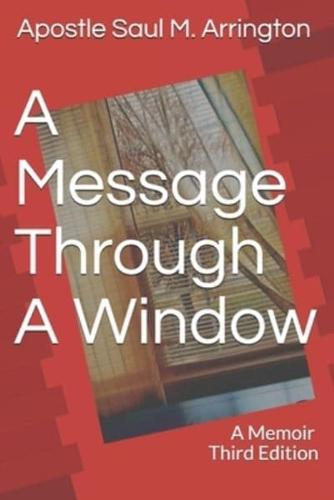 A Message Through A Window