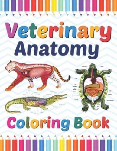 Veterinary Anatomy Coloring Book: Veterinary Anatomy Coloring and Activity Book for Boys & Girls. Veterinary Coloring Work book for Medical and Nursing Students. Children's Science Books. Veterinary Anatomy Coloring Pages for Kids Toddlers Teens.