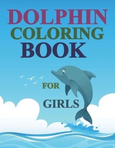 Dolphin Coloring Book For Girls