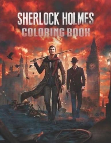 Sherlock Holmes Coloring Book