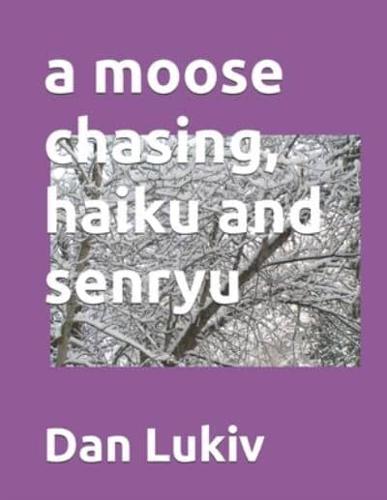 a moose chasing, haiku and senryu