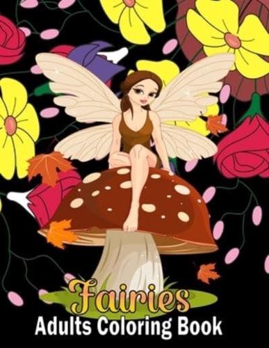 Fairies Adults Coloring Book