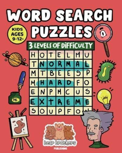 Word Search Puzzle 3 Levels of Difficulty