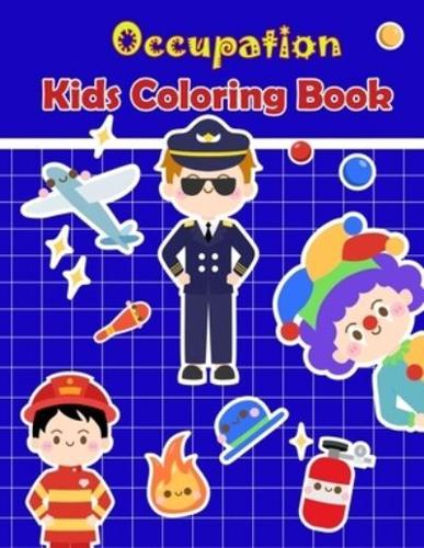 Occupation Kids Coloring Book