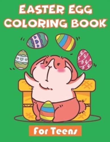 Easter Egg Coloring Book for Teens