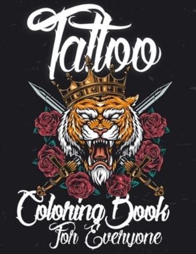 Tattos Coloring Book For Everyone