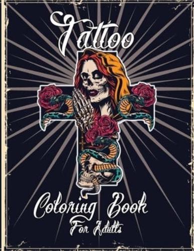 Tattos Coloring Book For Adults