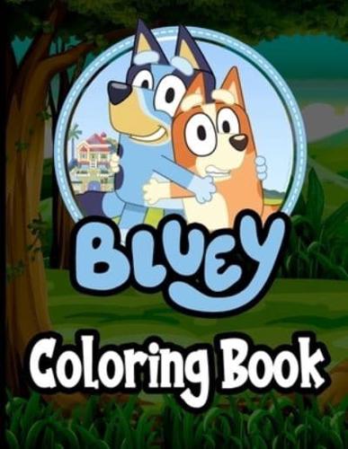 Bluey Coloring Book