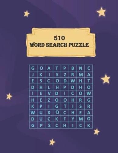 510 Word Search Puzzle