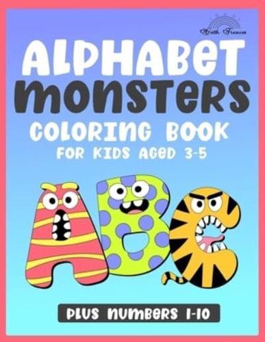 Alphabet Monsters Coloring Book