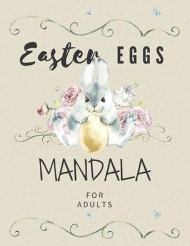 Easter Eggs Mandala for Adults