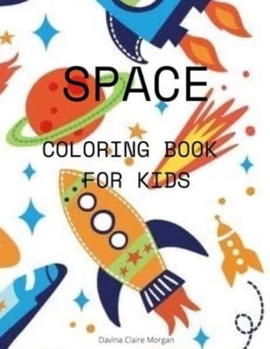 Space Coloring Book for Kids